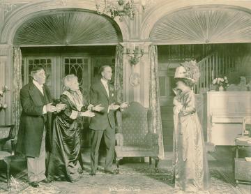 A Scene from "Mrs. Bumpstead-Leigh"