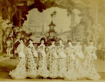 A Scene from "A Chinese Honeymoon"