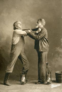 A Scene from "Shore Acres"