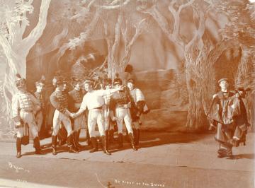 A Scene from "By Right of Sword"