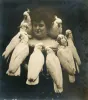 Rosa Naynon with vaudeville act birds